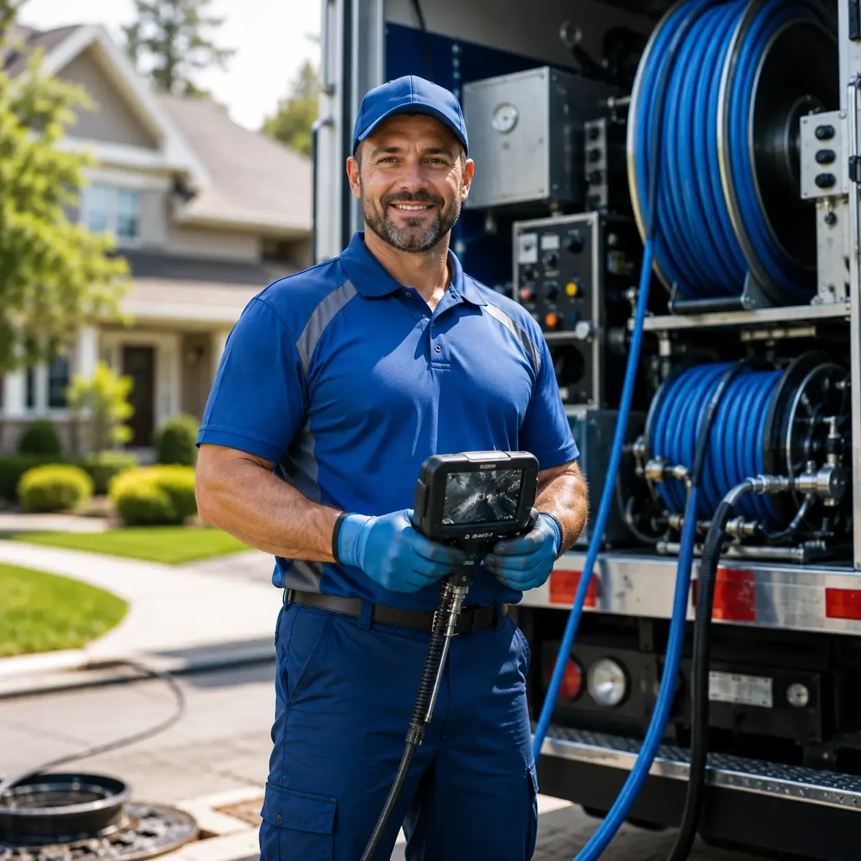 Local outdoor drain cleaning specialists in Dexter, GA